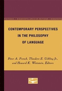 bokomslag Contemporary Perspectives in the Philosophy of Language