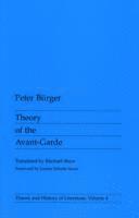 bokomslag Theory of the Avant-Garde