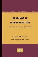 Readings in Interpretation: Holderlin, Hegel, Heidegger Volume 26