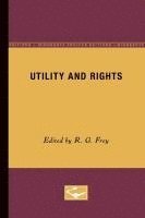 bokomslag Utility and Rights