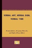 bokomslag Verbal Art, Verbal Sign, Verbal Time
