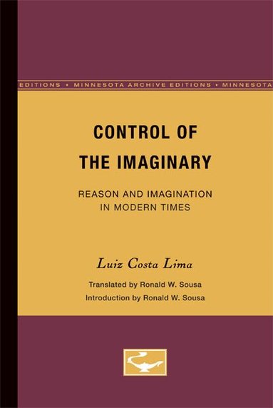 Luiz Costa Lima, Jochen Schulte-Sasse - Control of the Imaginary, Häftad