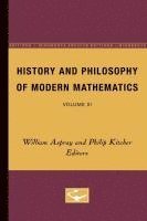 bokomslag History and Philosophy of Modern Mathematics