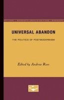 bokomslag Universal Abandon