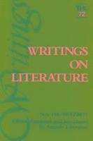 Writings On Literature 1