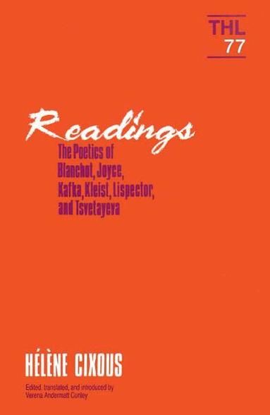 Helene Cixous - Readings, Häftad