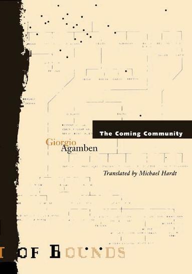 Giorgio Agamben - Coming Community, Häftad