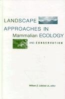 bokomslag Landscape Approaches in Mammalian Ecology and Conservation