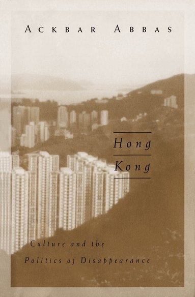 Ackbar Abbas - Hong Kong, Häftad