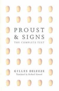 bokomslag Proust and Signs