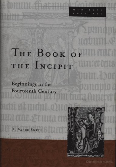 bokomslag Book of the Incipit