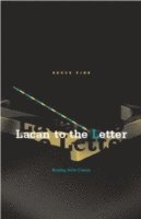 bokomslag Lacan to the Letter