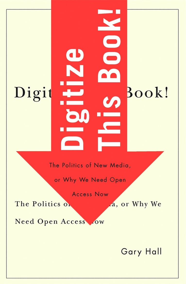 Digitize This Book! 1