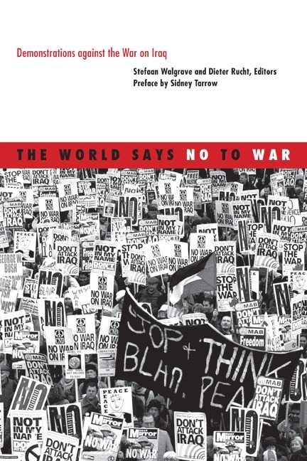 Stefaan Walgrave, Dieter Rucht - World Says No to War, Häftad