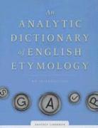bokomslag Analytic Dictionary of English Etymology