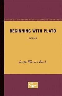 bokomslag Beginning with Plato