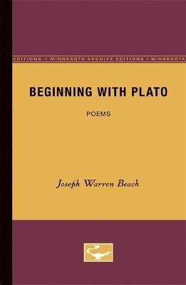 Beginning with Plato