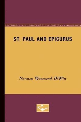 bokomslag St. Paul and Epicurus