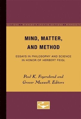 bokomslag Mind, Matter, and Method