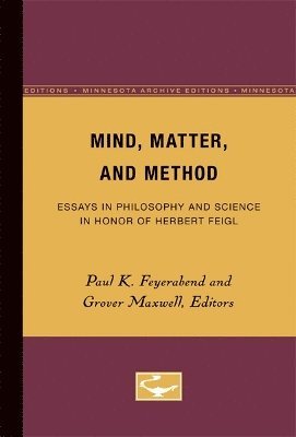 Mind, Matter, and Method 1