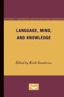 bokomslag Language, Mind, and Knowledge