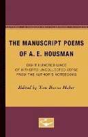 bokomslag The Manuscript Poems of A.E. Housman