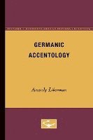 Germanic Accentology 1