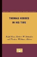 bokomslag Thomas Hobbes in His Time