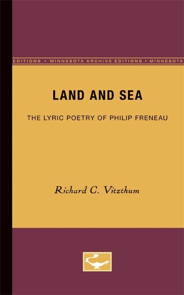 Richard C. Vitzthum - Land and Sea, Häftad