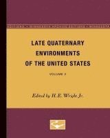 bokomslag Late Quaternary Environments of the United States