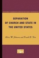 bokomslag Separation of Church and State in the United States