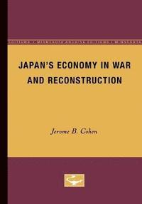 bokomslag Japans Economy in War and Reconstruction