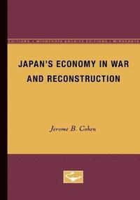 bokomslag Japan's Economy in War and Reconstruction