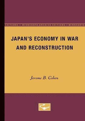 bokomslag Japan's Economy in War and Reconstruction