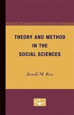 Theory and Method in the Social Sciences 1