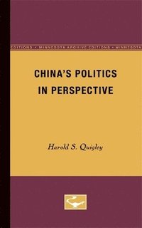 bokomslag Chinas Politics in Perspective