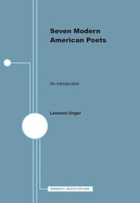bokomslag Seven Modern American Poets