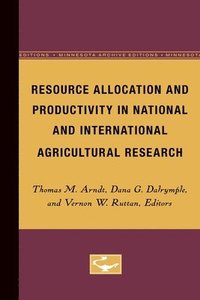 bokomslag Resource Allocation and Productivity in National and International Agricultural Research