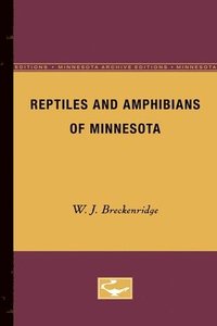 bokomslag Reptiles and Amphibians of Minnesota