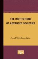 bokomslag The Institutions of Advanced Societies