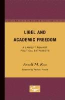 bokomslag Libel and Academic Freedom