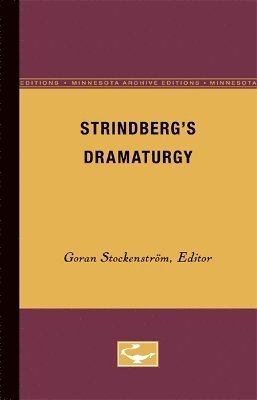 Strindberg's Dramaturgy