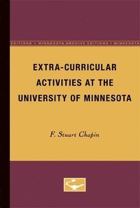 bokomslag Extra-Curricular Activities at the University of Minnesota
