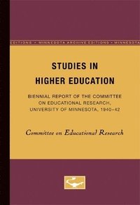 bokomslag Studies in Higher Education