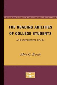 bokomslag The Reading Abilities of College Students