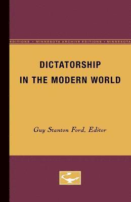 Guy Ford - Dictatorship in the Modern World, Häftad