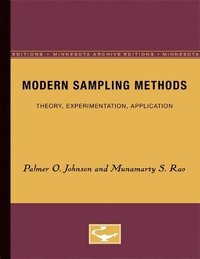bokomslag Modern Sampling Methods
