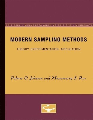 Modern Sampling Methods 1