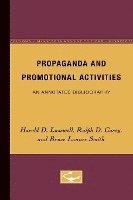bokomslag Propaganda and Promotional Activities