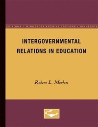 bokomslag Intergovernmental Relations in Education